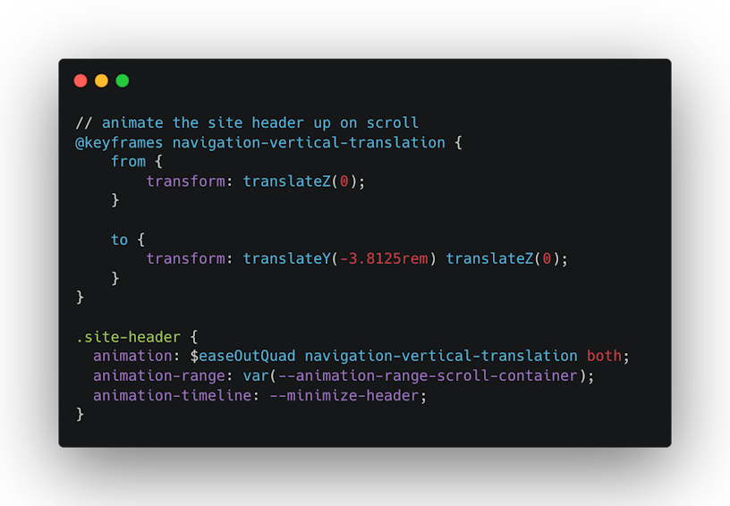 Chrome 115's scroll-driven animations - Craftzing
