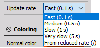 DewesoftX digital meter update rates DewesoftX digital meter update rates