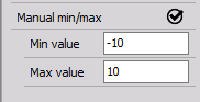Setting minimum and maximum values on DewesoftX analog meter Setting minimum and maximum values on DewesoftX analog meter