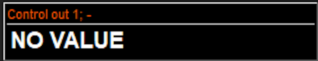 DewesoftX discrete display show undefined values disabled