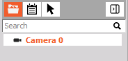 DewesoftX video channel selector DewesoftX video channel selector