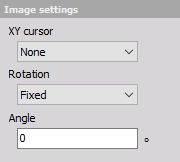 DewesoftX video additional image settings DewesoftX video additional image settings