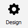DewesoftX visual displays design mode icon DewesoftX visual displays design mode icon