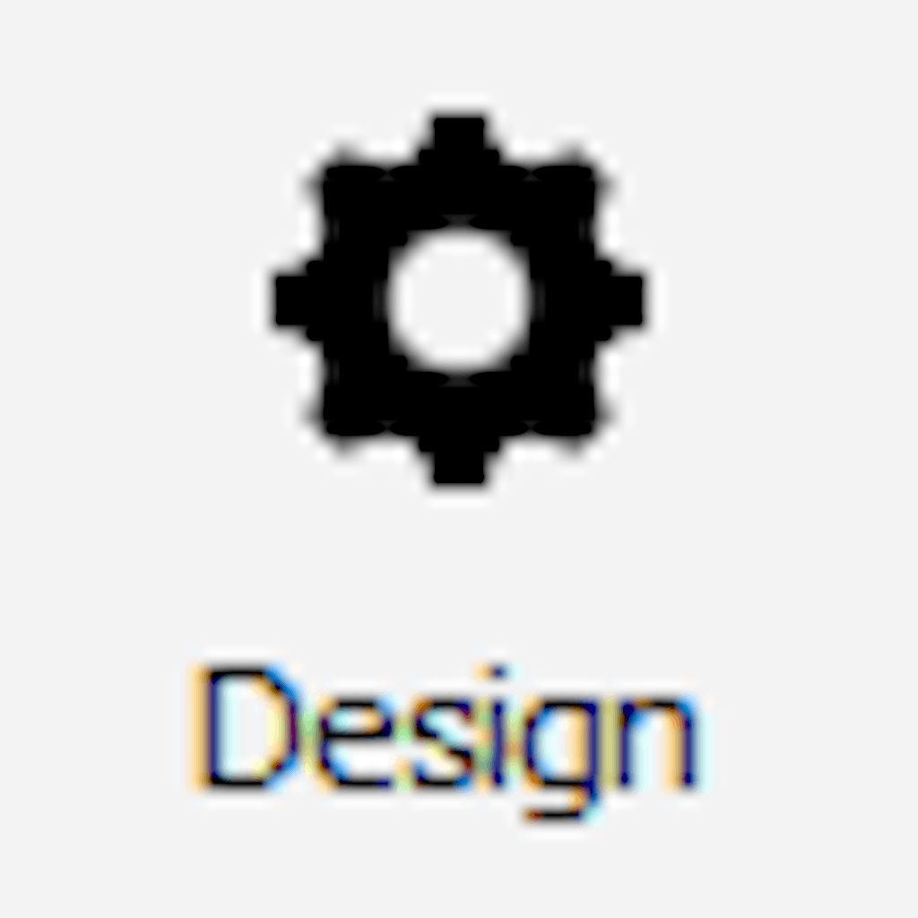 DewesoftX visual displays design mode icon