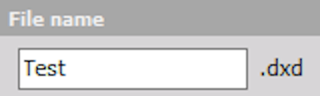 DewesoftX file name field