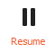 DewesoftX resume button DewesoftX resume button