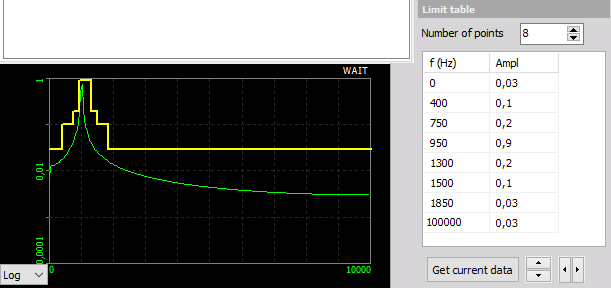 DewesoftX expanded table to an arbitrarily curve DewesoftX expanded table to an arbitrarily curve