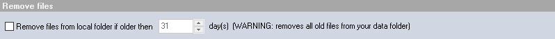 DewesoftX remove files in the Data manager DewesoftX remove files in the Data manager