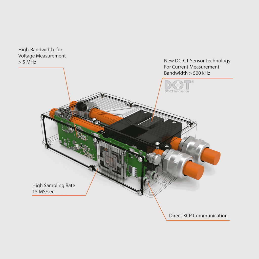 SIRIUS XHS current shunt features