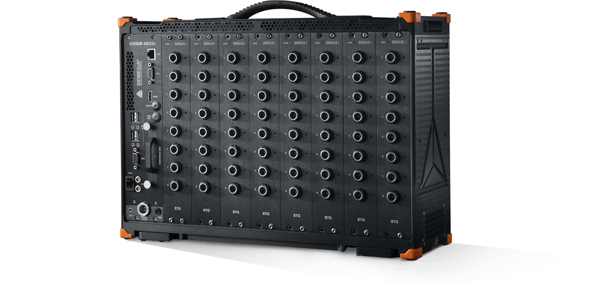 SIRIUS® RT | DAQ Systems With Real-Time Control | Dewesoft