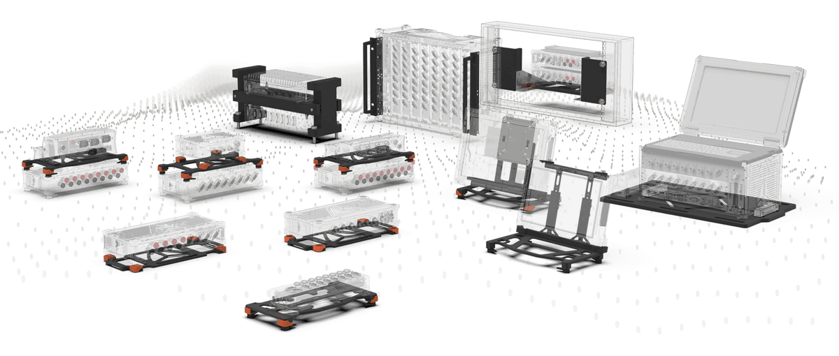 Mounting Plates for Data Acquisition Systems | Dewesoft