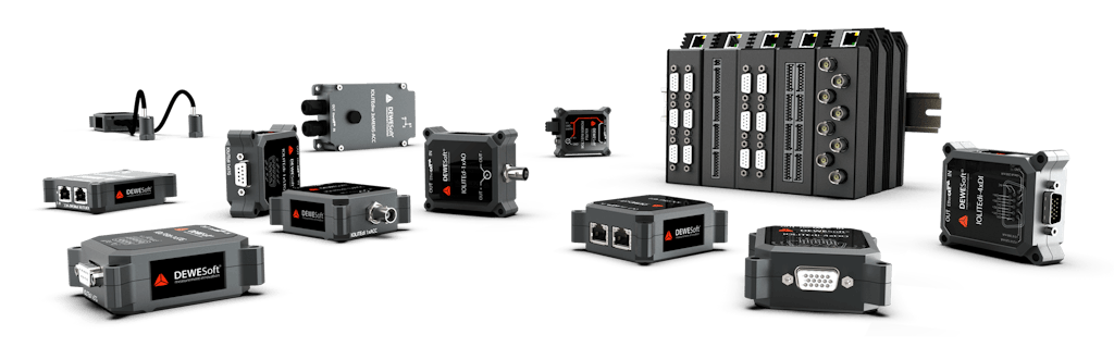 Módulos DAQ multicanal de montagem em trilho DIN e canal único IOLITE modular