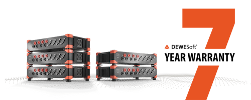 Dewesoft 7-year warranty