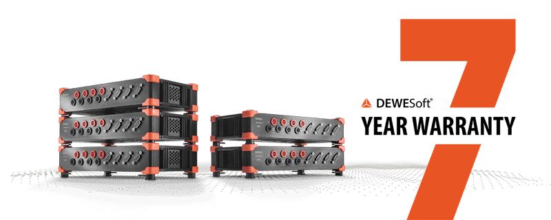 Dewesoft 7-year warranty