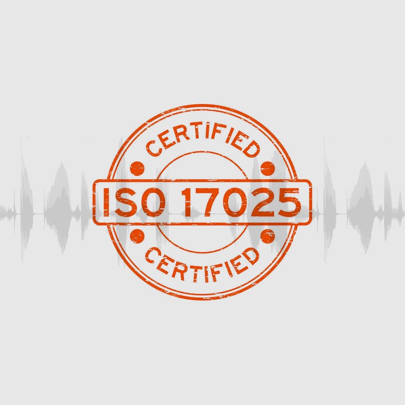 ISO 17025 calibration