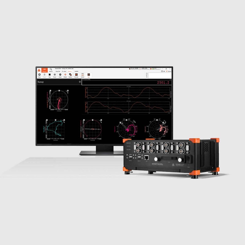 Dewesoft minitaurs orbit analyzer