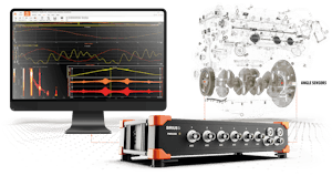 Torsional Vibration Analysis - Measure angular vibration of the rotating shafts