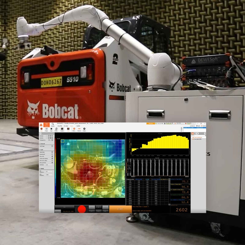 Sound intensity ase study Bobcat