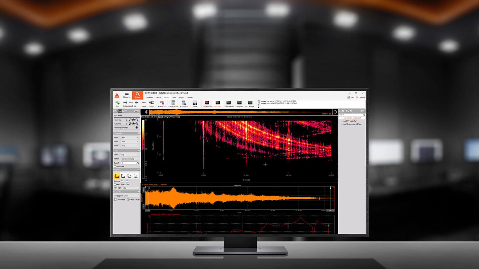 DewesoftX data acquisition (DAQ) software