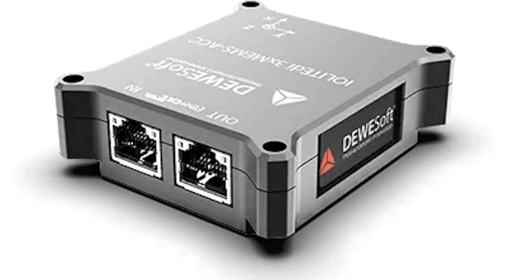 IOLITE-3xMEMS signal conditioning DAQ module with integrated 3-axis MEMS accelerometer