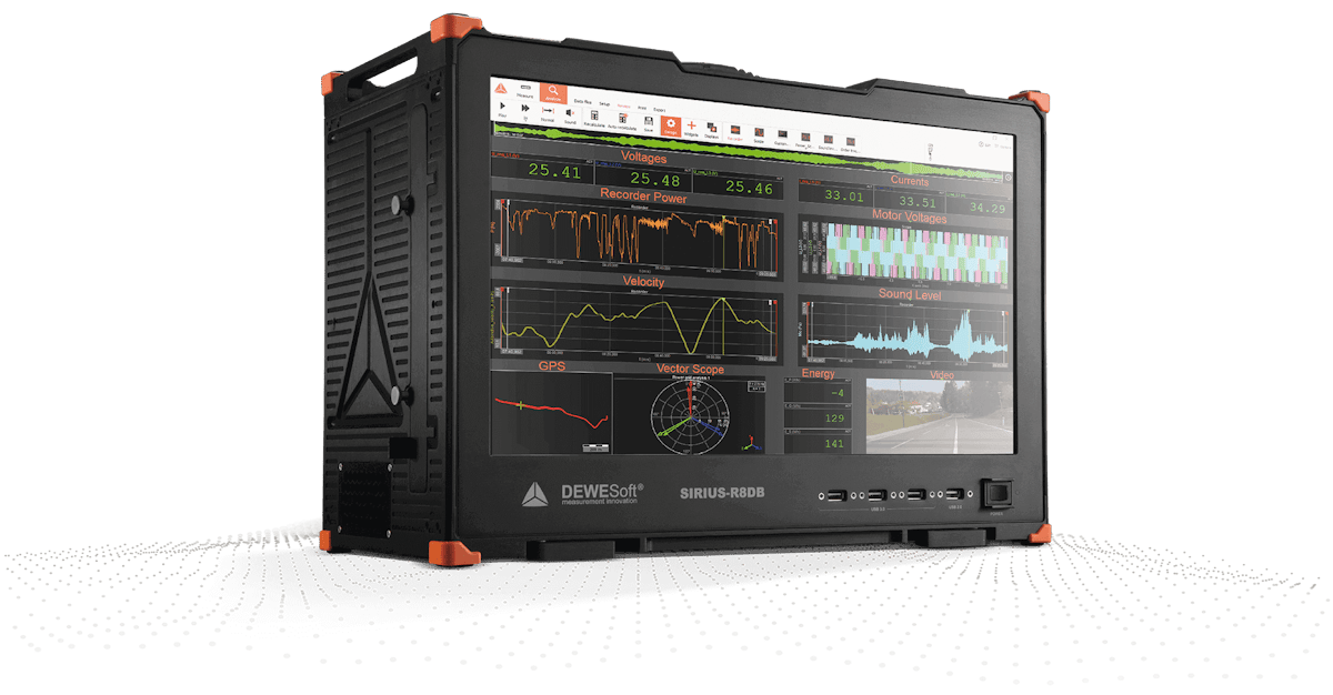Dewesoft R2db 电力分析 | Dewesoft