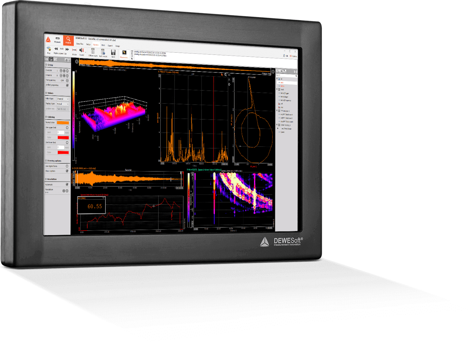 Despp Display Industrial-grade mobile displays | Dewesoft