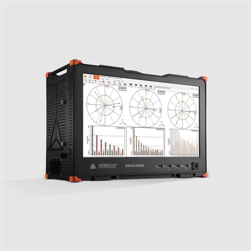 Dewesoft R8d Railway Power Analysis and Power System Testing | Dewesoft