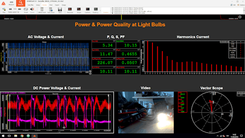 Dewesoft LED light analysis Dewesoft LED light analysis