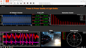 Pruebas de equipos eléctricos y de iluminación - Solución completa de análisis de potencia y pruebas de calidad de la energía
