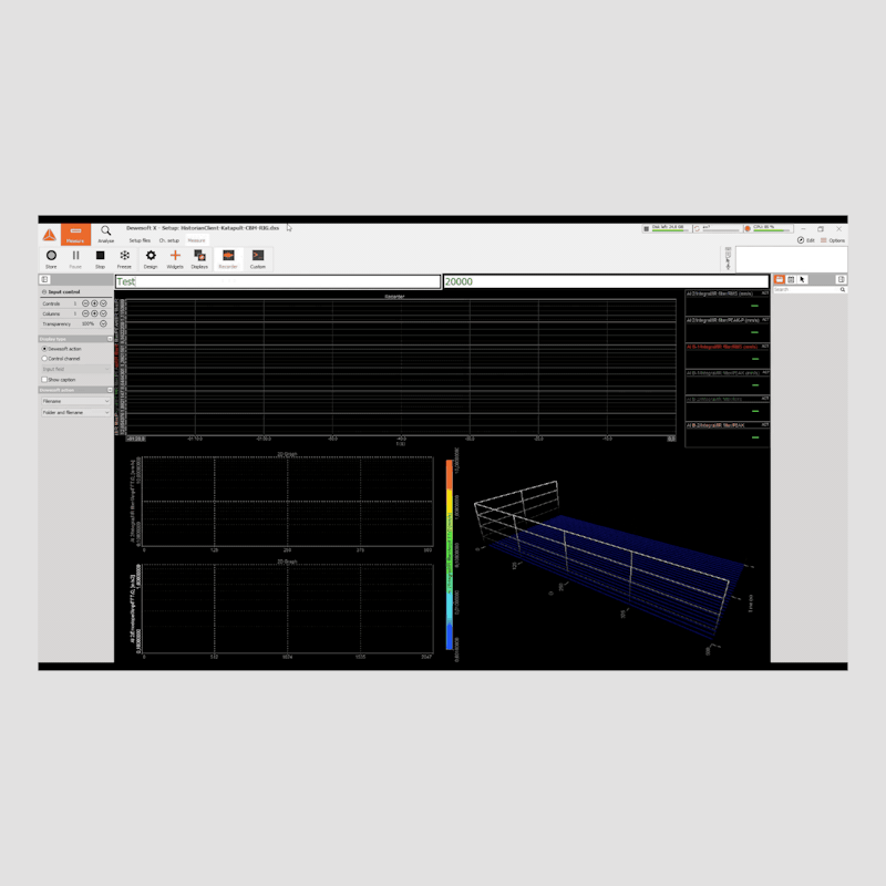 DewesoftX Historian data live stream DewesoftX Historian data live stream