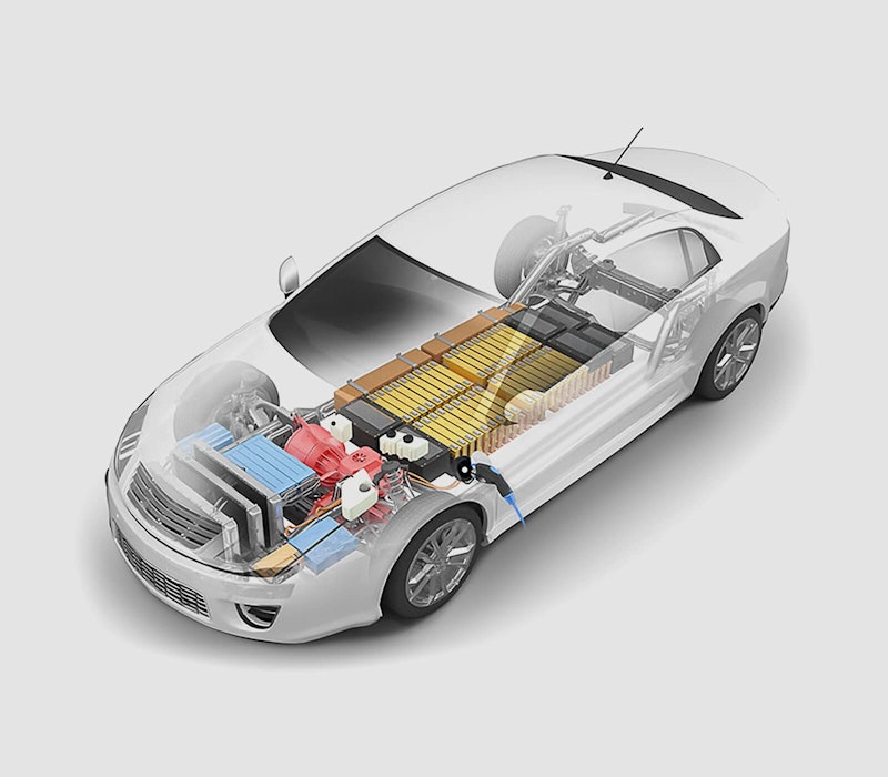 Electric car clipart