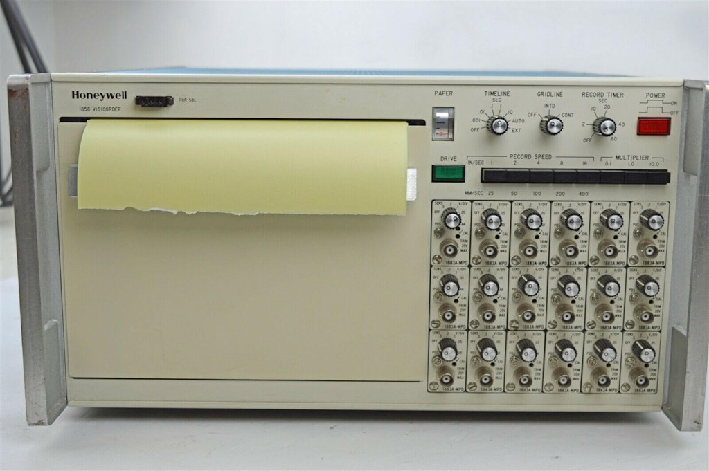 Honeywell 1858 Visicorder light beam oscillograph