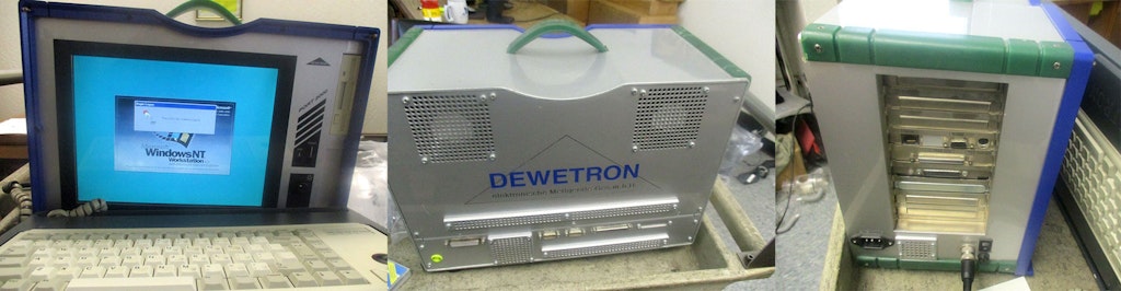 The Dewetron PORT-2000 modular data acquisition system