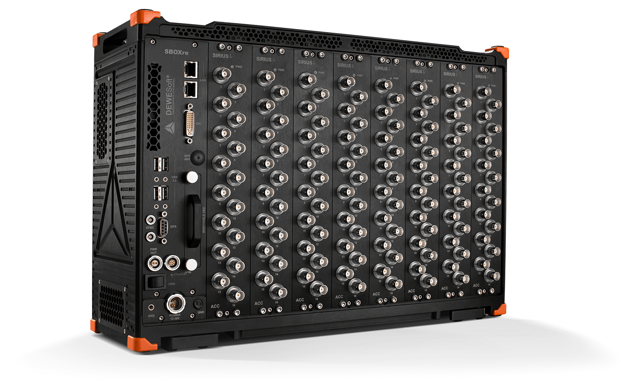 SIRIUS R8 high channel count data acquisition (DAQ) system