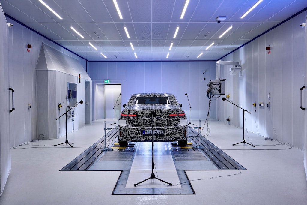 NVH testing -  semi anechoic chamber