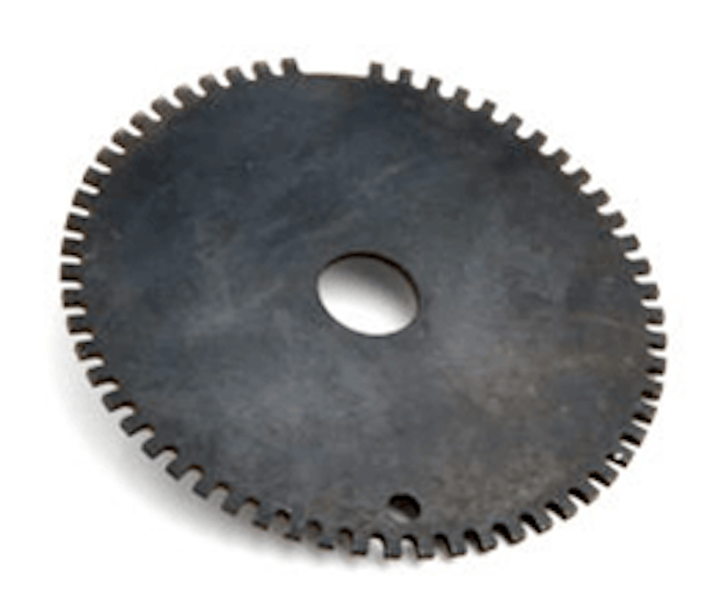 Typical Gear Tooth with Missing Teeth