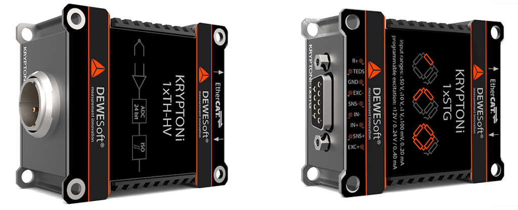 Above left: KRYPTON ONE 1xTH-HV module Right: KRYPTON ONE 1xHV module