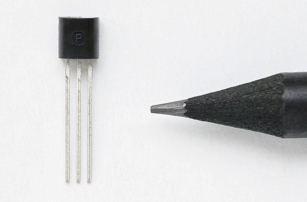 El chip TEDS típico es una EEPROM muy pequeño