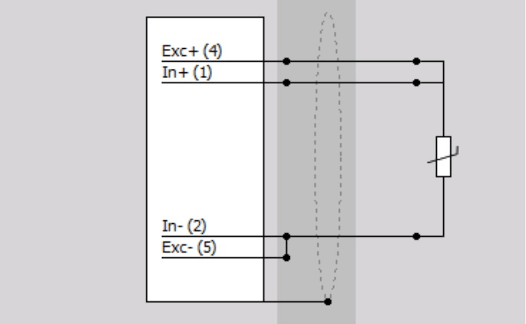 3-wire RTD hookup