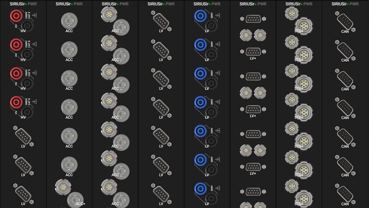 Signal conditioning analog inputs