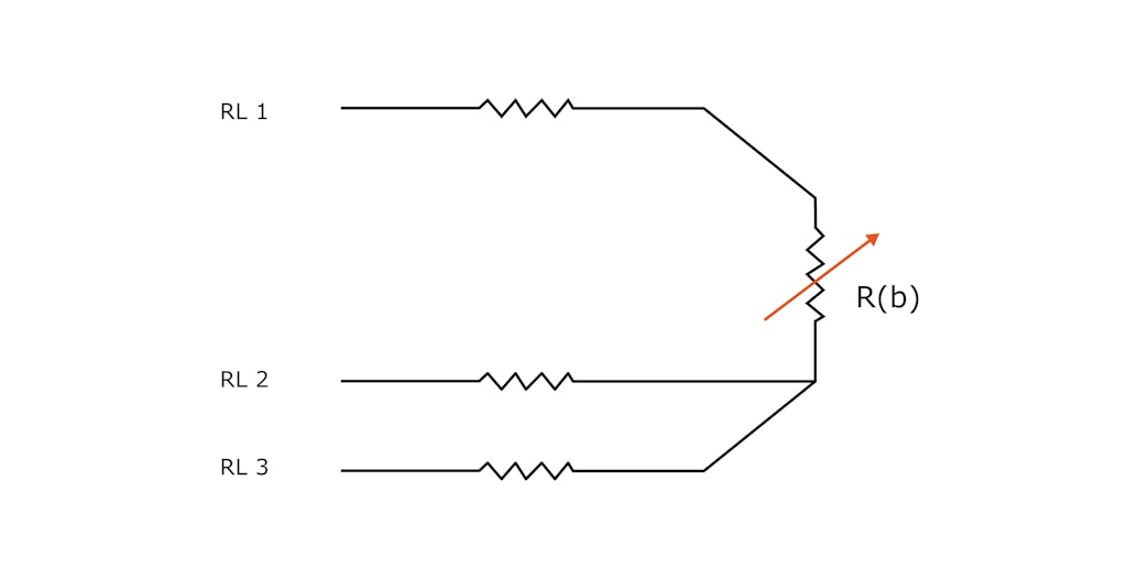 Typical 3-wire RTD hook-up