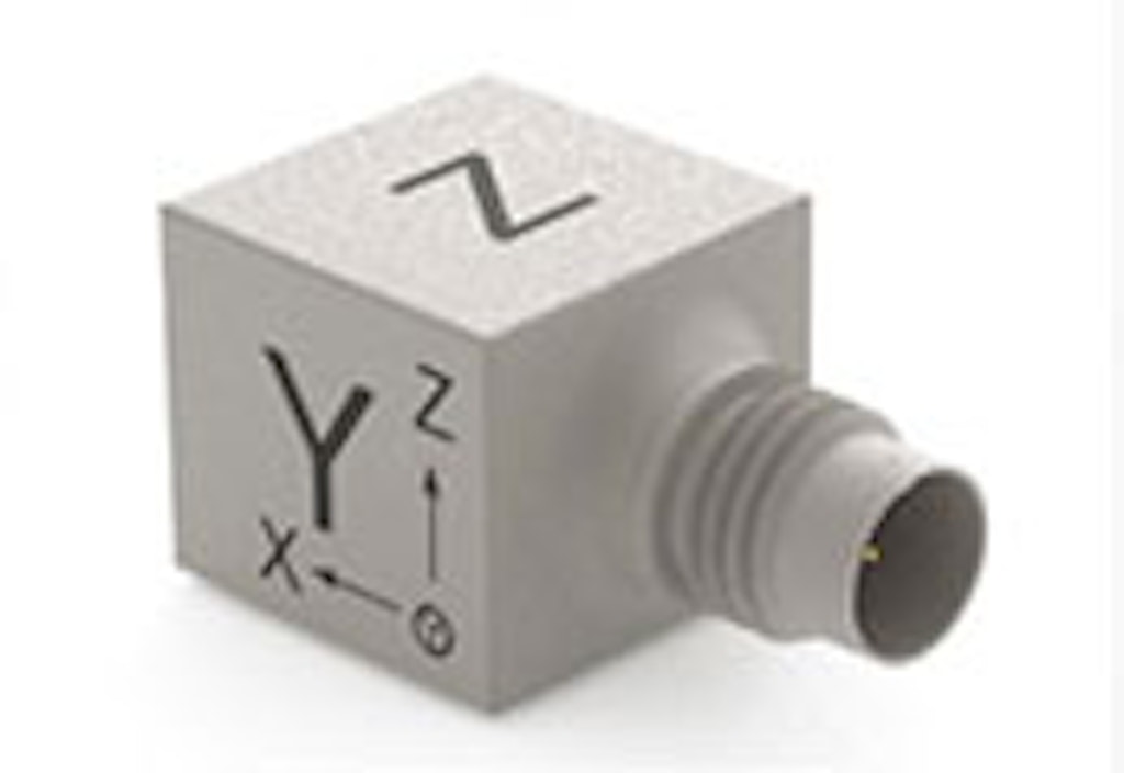 Typical Dewesoft Accelerometer