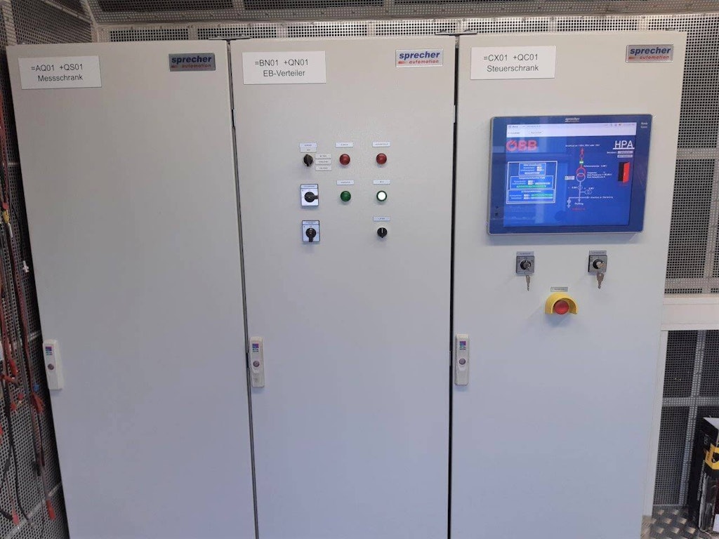 The control cabinet for the accurately timed circuit breaker