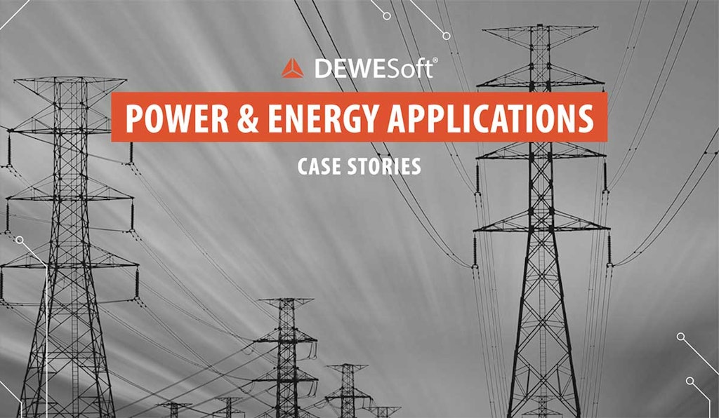 Dewesoft power and energy case studies