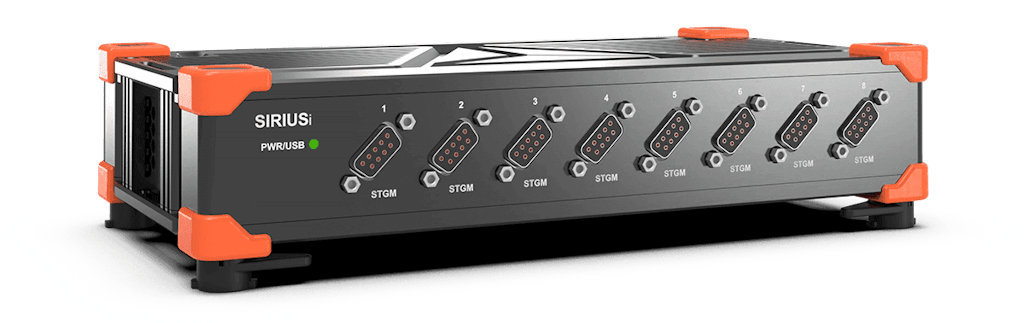 Figure 5. SIRIUSi-8xSTGM data acquisition system from Dewesoft.