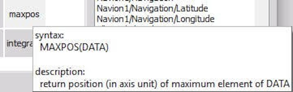 Spiegazione della funzione MaxPos nel modulo Math