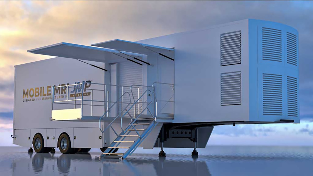 Vibration Analysis of MRI Scanner Mounting Points in a Semi-Trailer