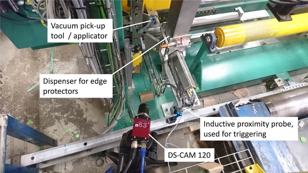 Figure 6. Measurement setup with a Dewesoft DS-CAM-120 camera and a proximity probe.