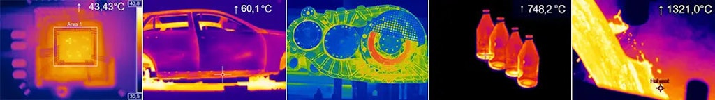 OPTRIS infrared cameras and thermal video capture