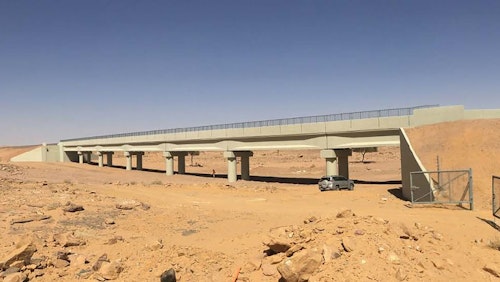 Uraya viaduct Saudi Arabia